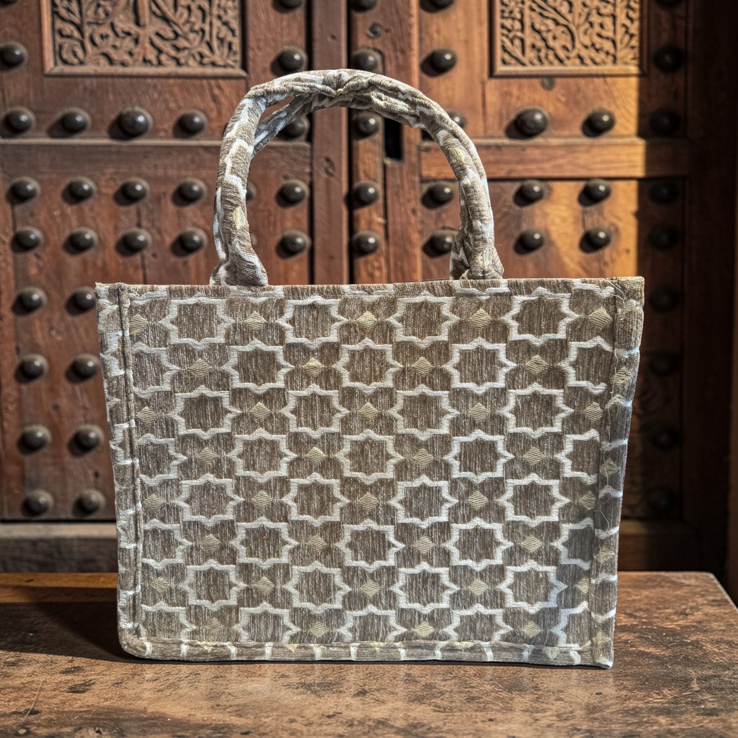 Zélia Atelier Tote Bag | Goud Bruin