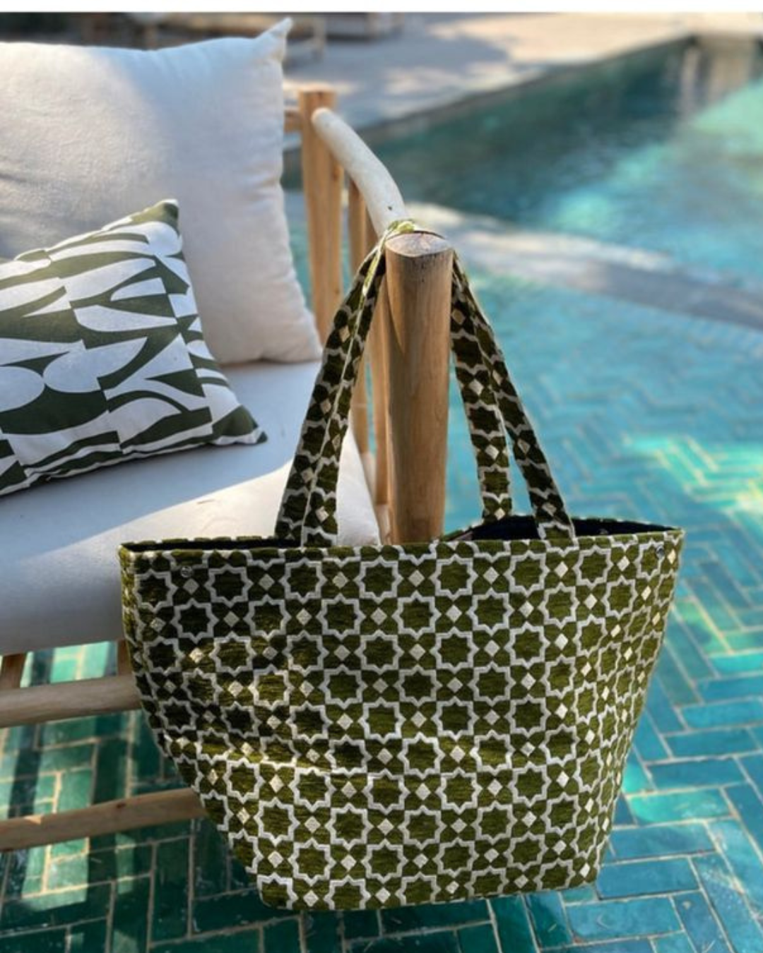 Zélia Atelier Bag – Large | Olijfgroen
