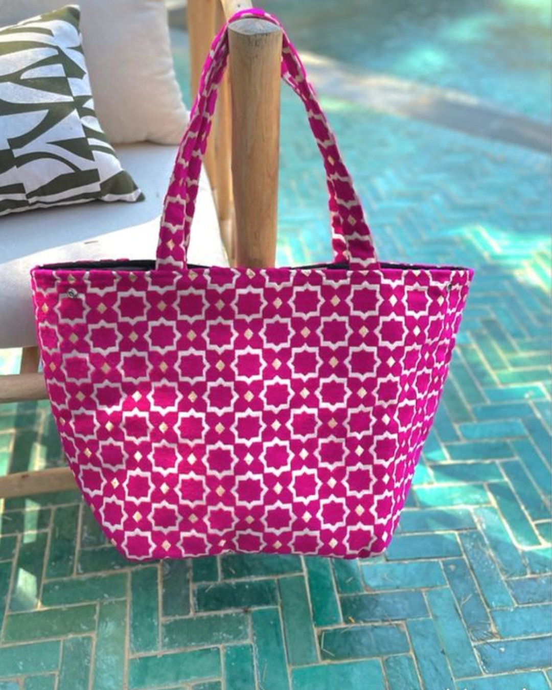 Zélia Atelier Bag – Large | Fuchsia
