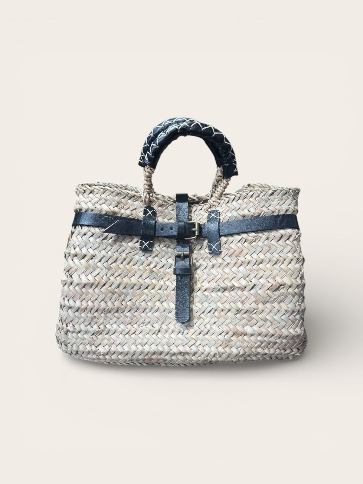Tas Palma Leer – Zwart Klein
