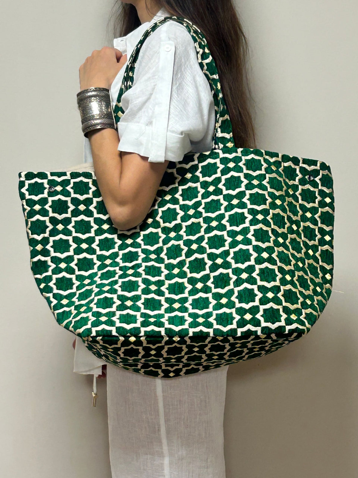 Zélia Atelier Bag – Large | Groen