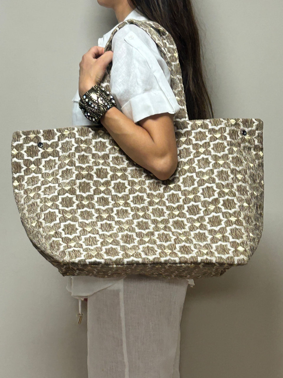 Zélia Atelier Bag – Large | Zand