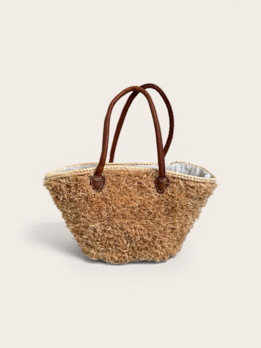 Shopper van Stro met Luxe Leren Hengsels