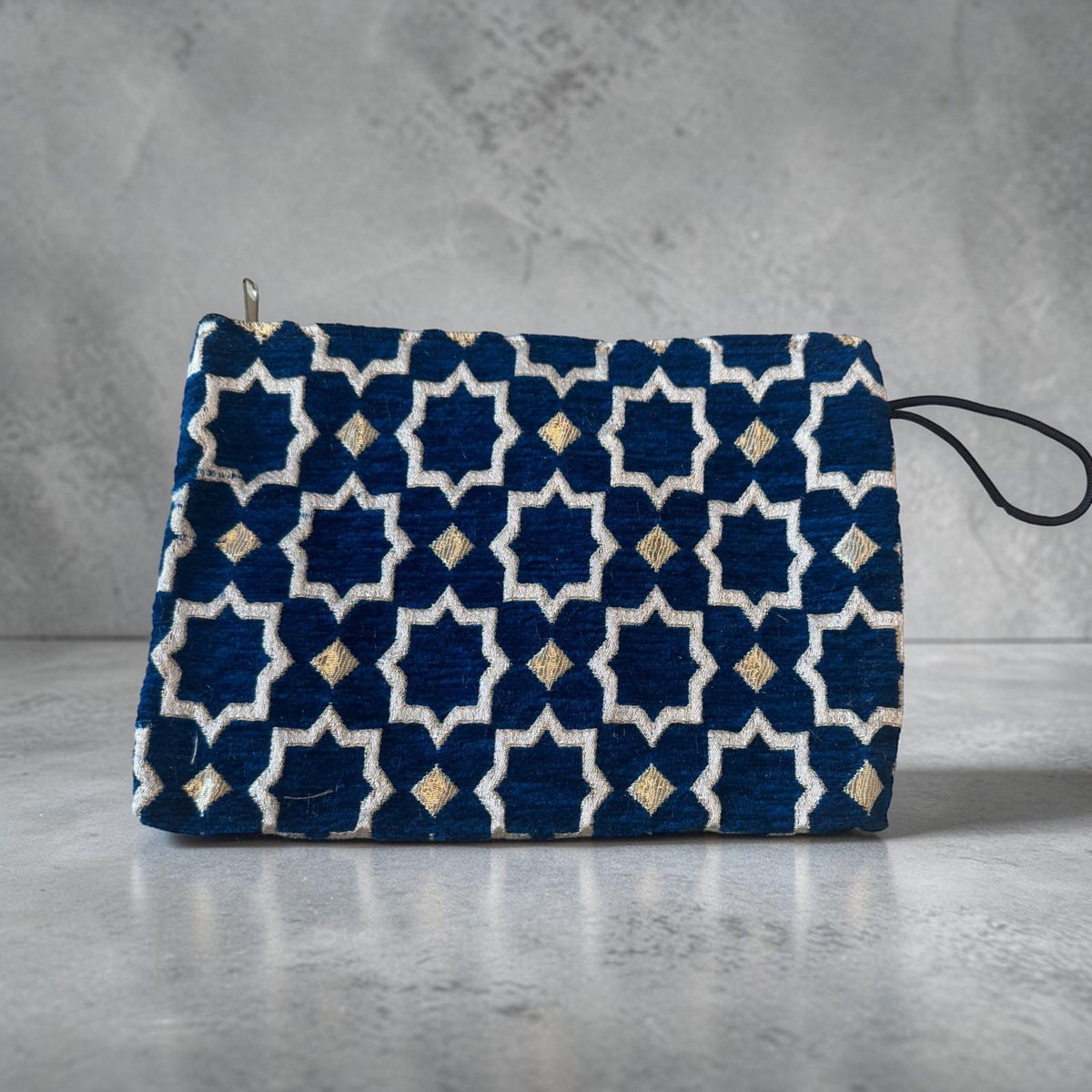 Zélia Atelier Make-Up Tasje Medium | Donker Blauw