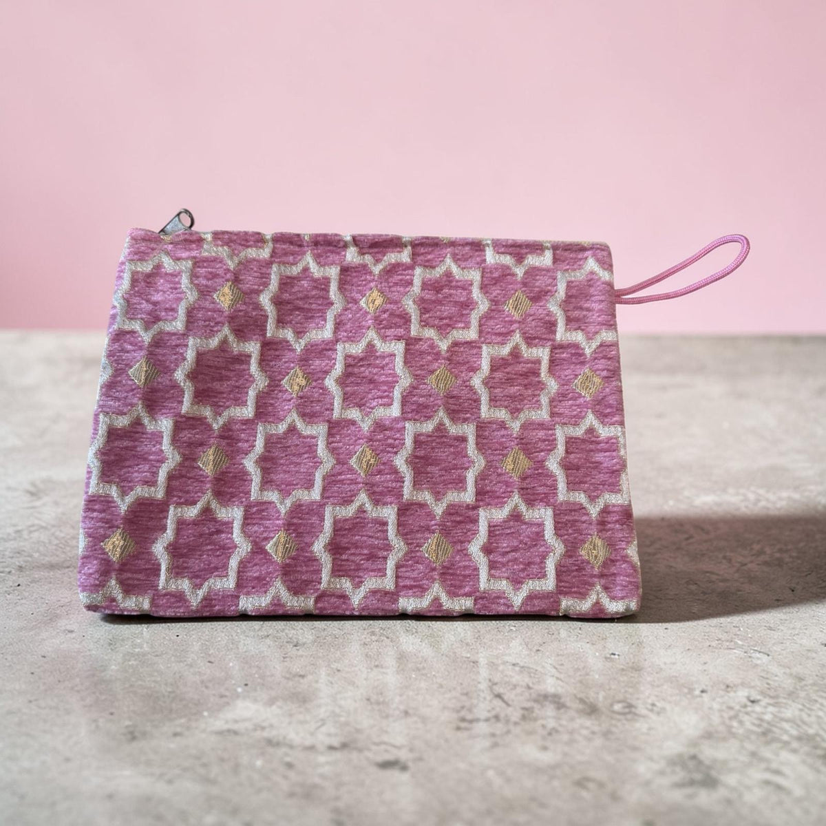 Zélia Atelier Make-Up Tasje Medium | Roze