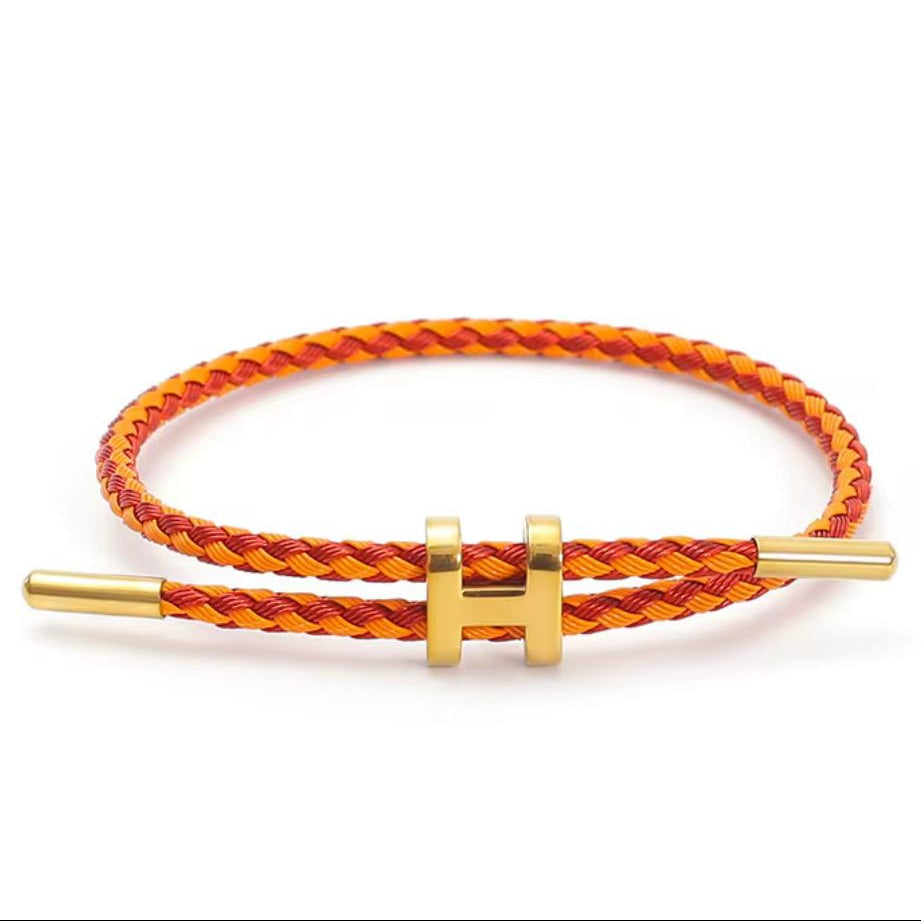 Armband Helena Duo Tone Oranje- Rood