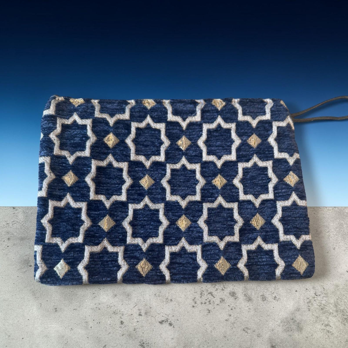Zélia Atelier Make-Up Tasje Medium | Jeans-Blauw