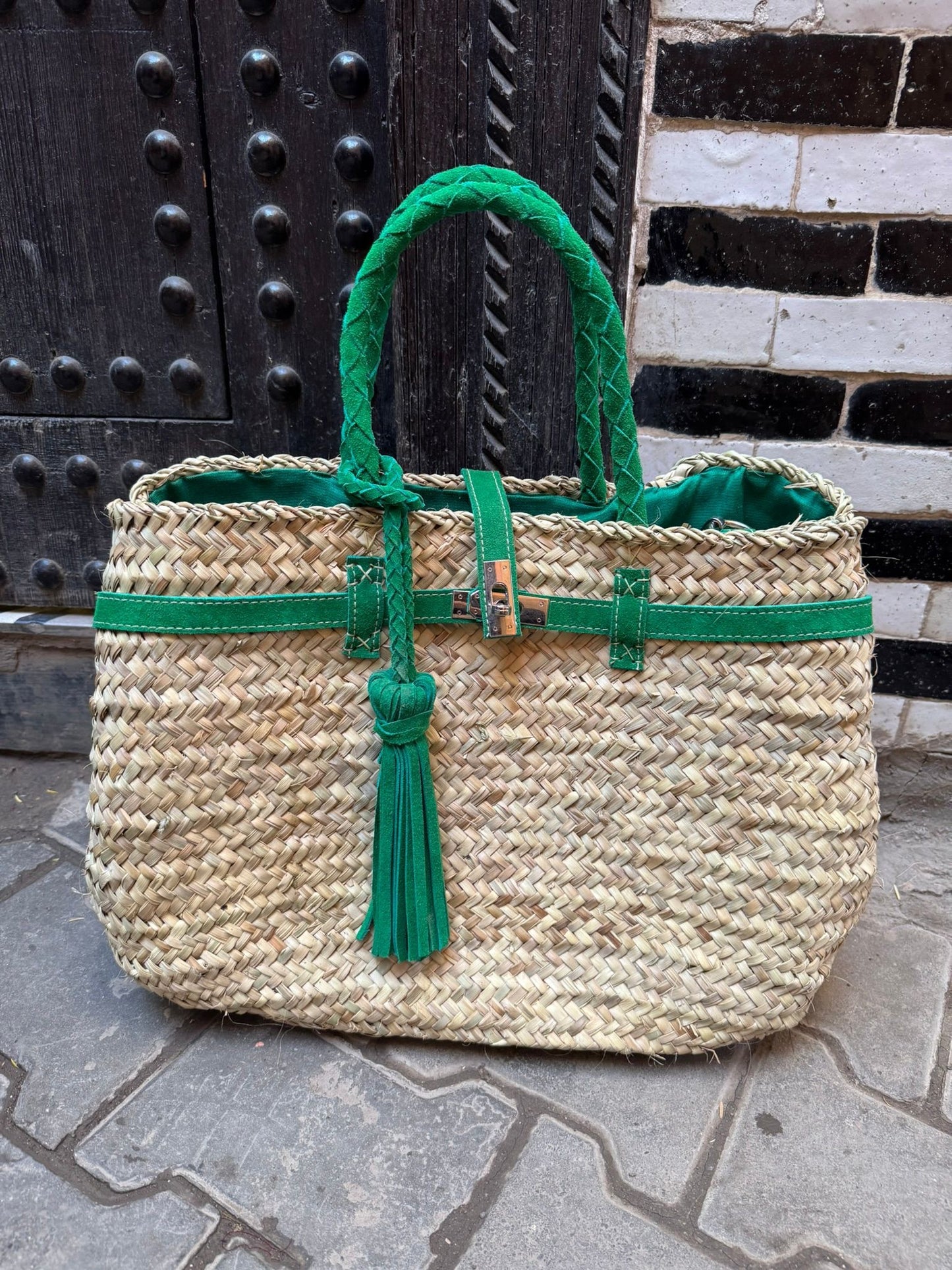 Tas Berbère Suède – Fel groen Groot