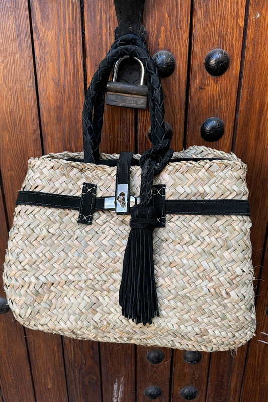 Tas Berbère Suède – Zwart Small