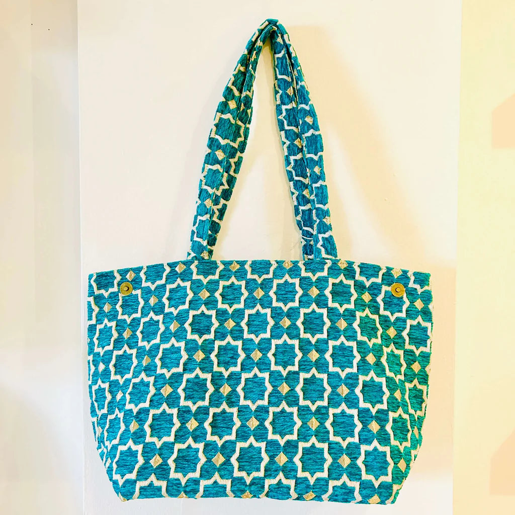 Zélia Atelier Bag – Small | Turquoise
