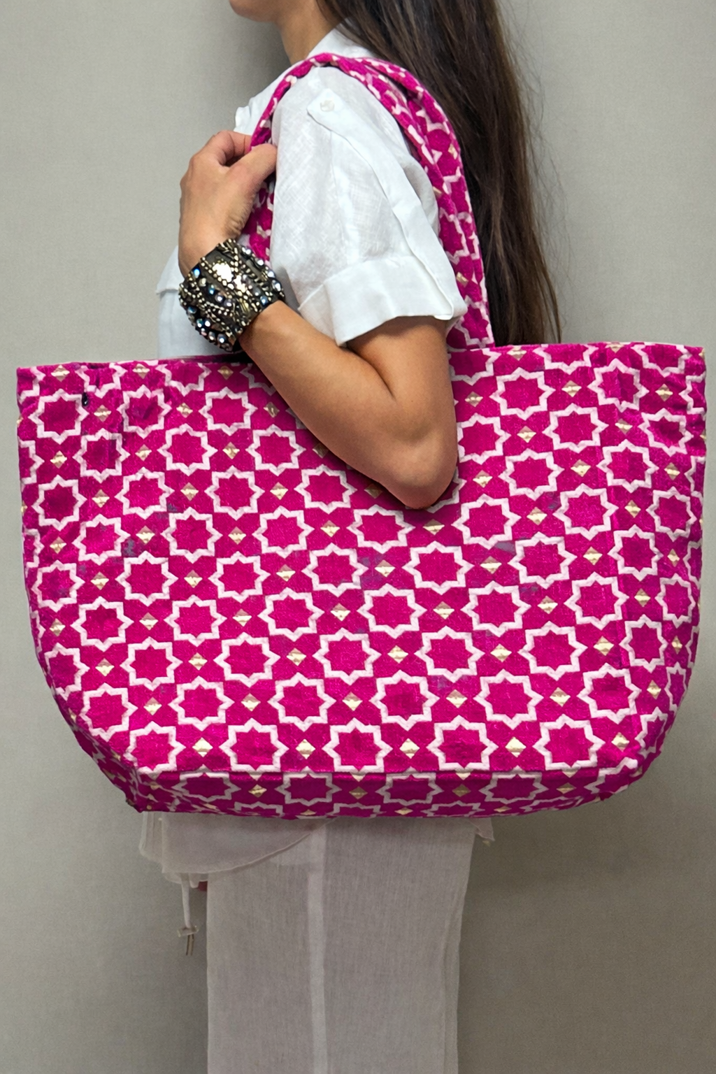 Zélia Atelier Bag – Large | Fuchsia