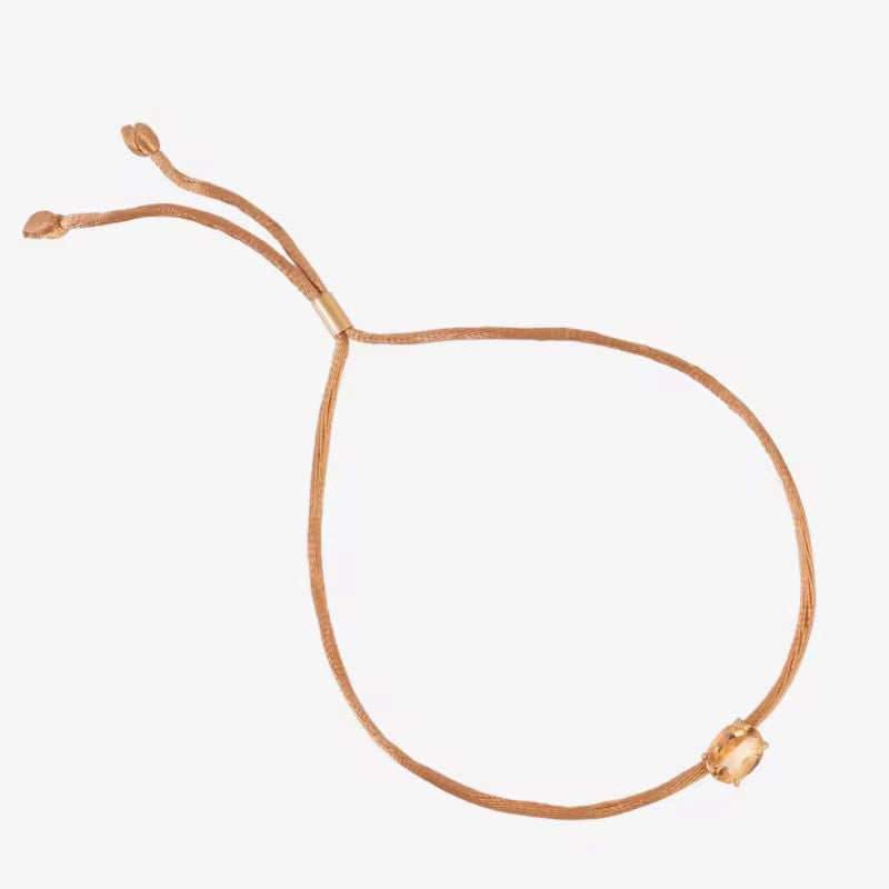 Armband Silky Rope Diamond Camel