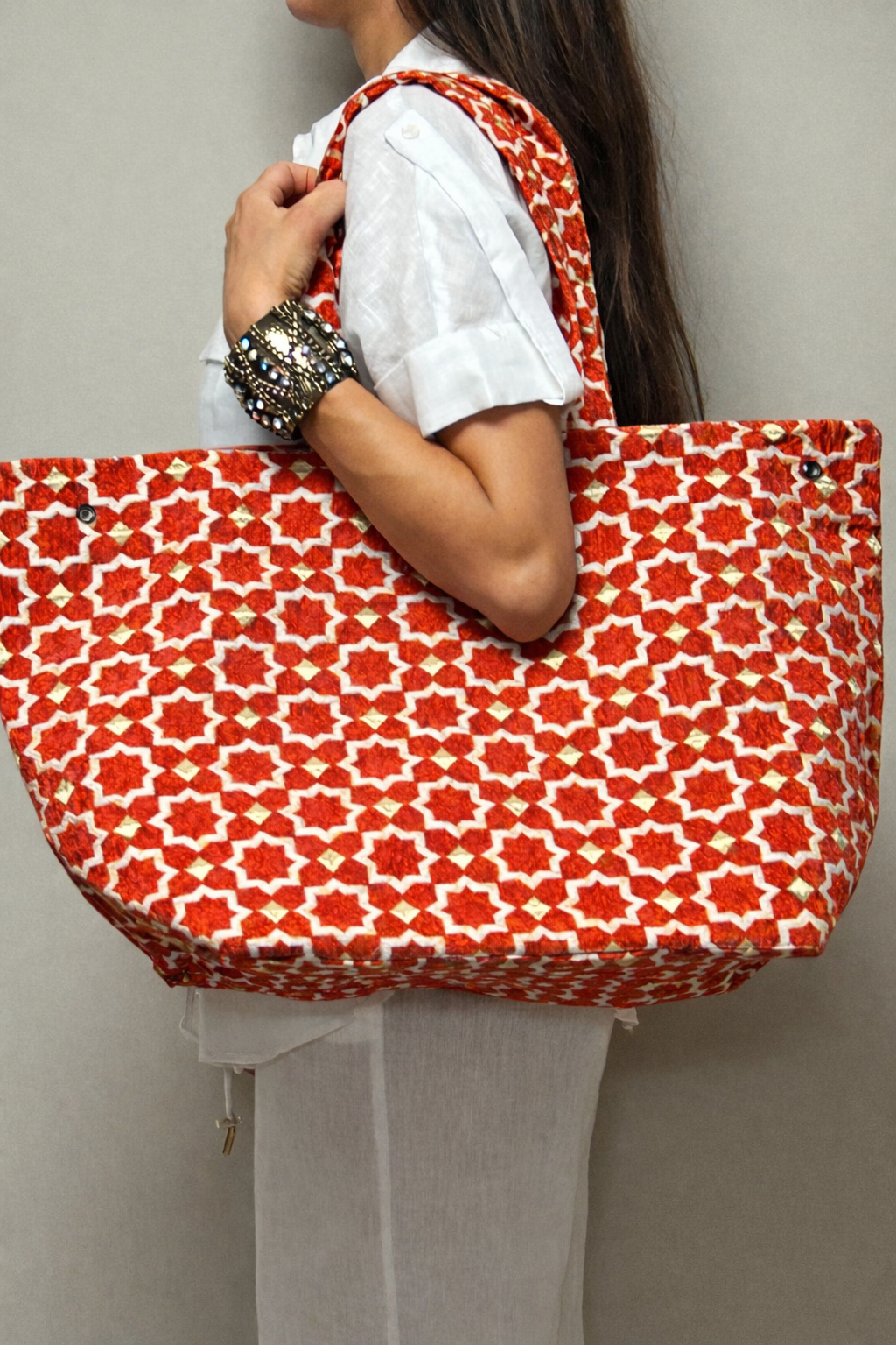 Zélia Atelier Bag – Large | Rood