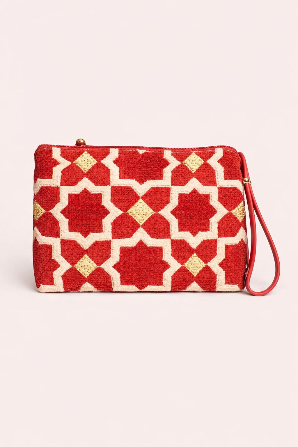 Zélia Atelier Make-Up Tasje Smal | Rood