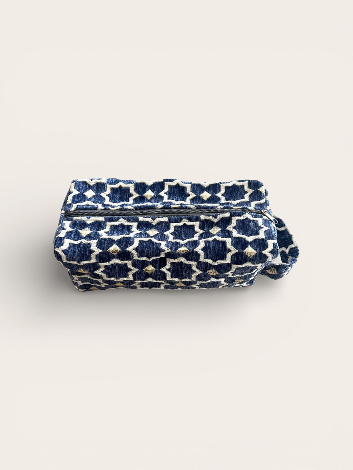 Zélia Atelier Toilettas Blok | Jeans Blauw